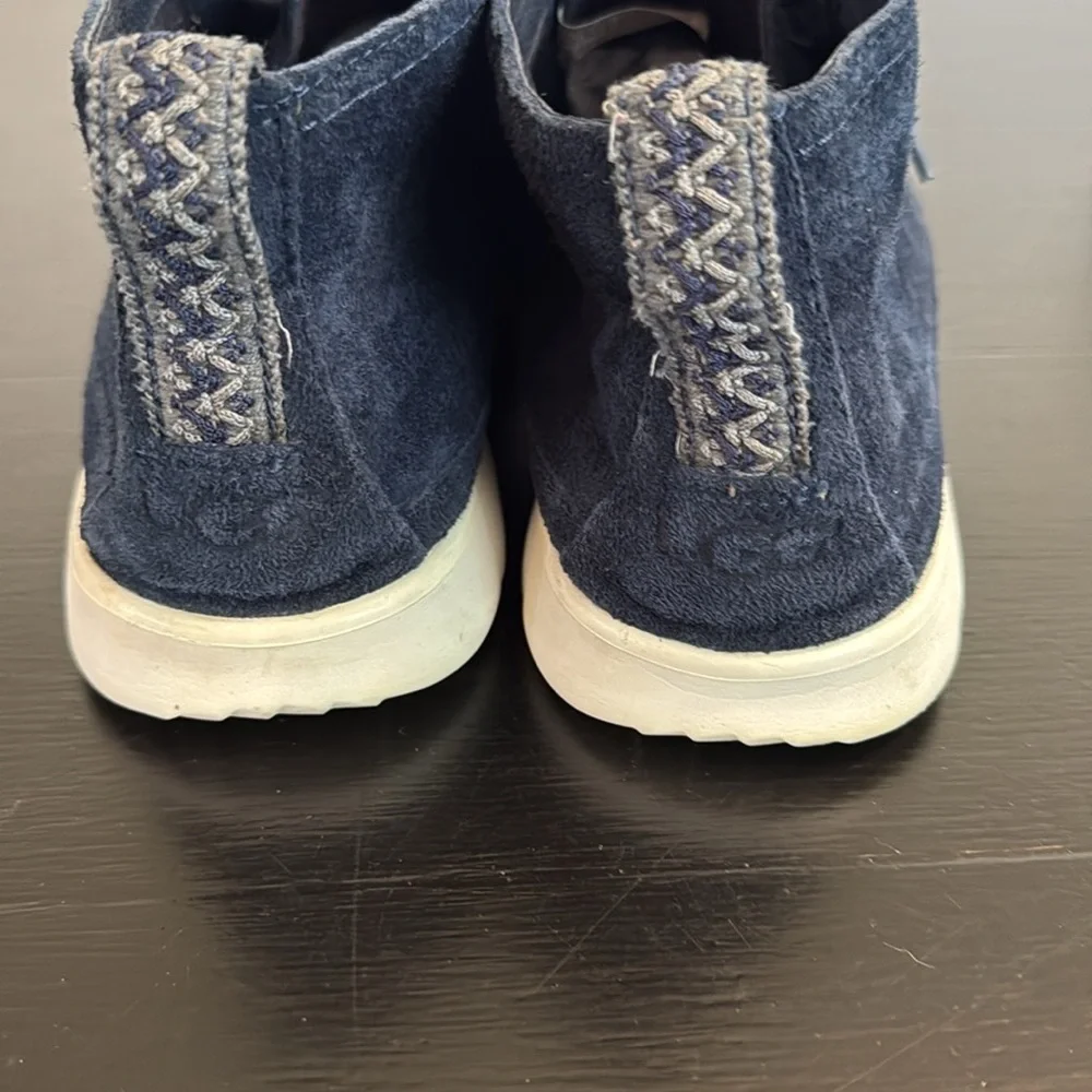 UGG Men's Navy Suede chukka‎ boots shoes